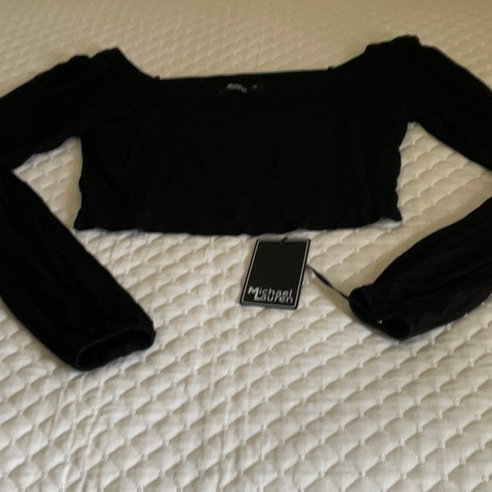 Michael Lauren Crop Top - Picture 3 of 12